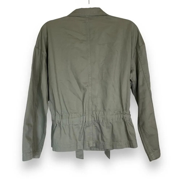 MADEWELL Southlake Military Jacket Size Small Green Utility - Picture 3 of 9